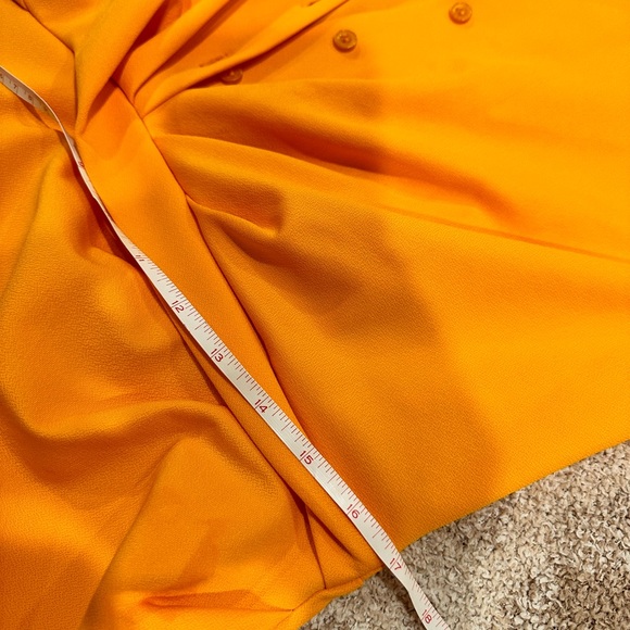 Zara short dress with ruching. NWT XL - Picture 7 of 8